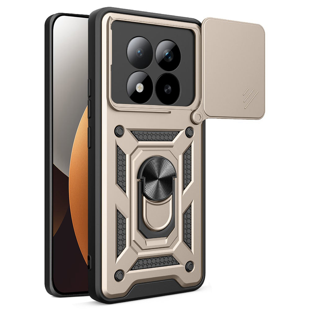 Deksel for Xiaomi Poco M8 Pro / Redmi Note 15 Pro+ 5G, Techsuit, CamShield, Gull