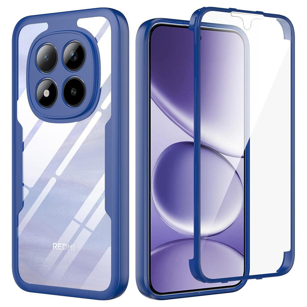 Deksel for Xiaomi Poco M8 Pro / Redmi Note 15 Pro+ 5G, Techsuit, ColorVerse 360, Blå