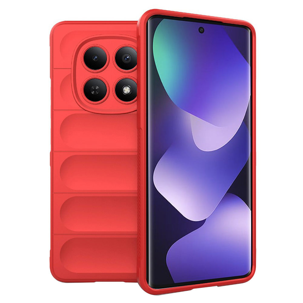 Deksel for Xiaomi Poco M8 / Redmi Note 15 5G, Techsuit, Magic Shield, Rød