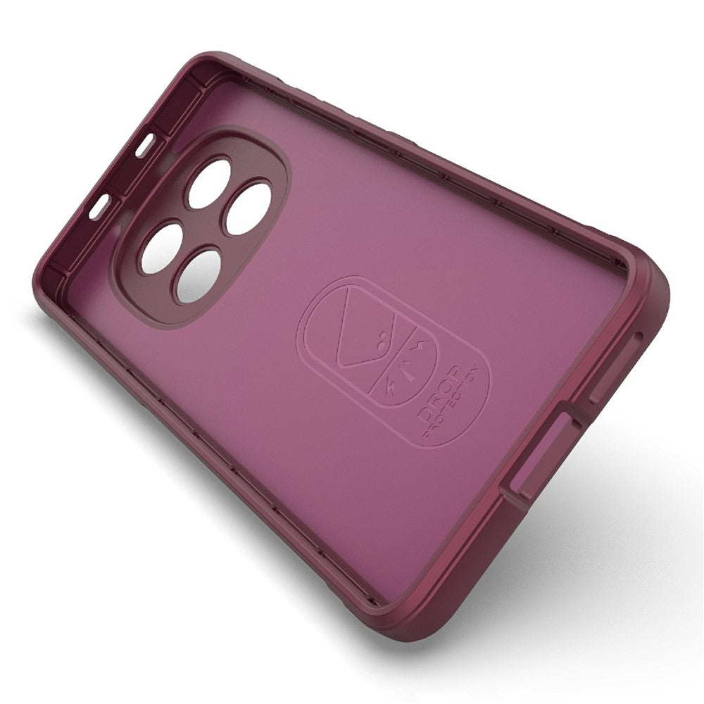 Deksel for Xiaomi Poco M8 / Redmi Note 15 5G, Techsuit, Magic Shield, Kirsebærrød