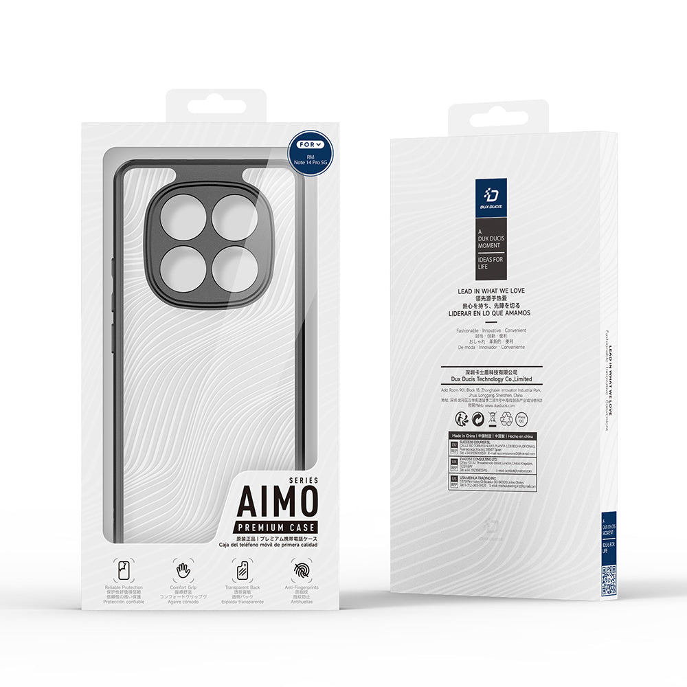 Deksel for Xiaomi Poco X6 / Redmi Note 13 Pro 5G, DUX DUCIS, Aimo, Svart