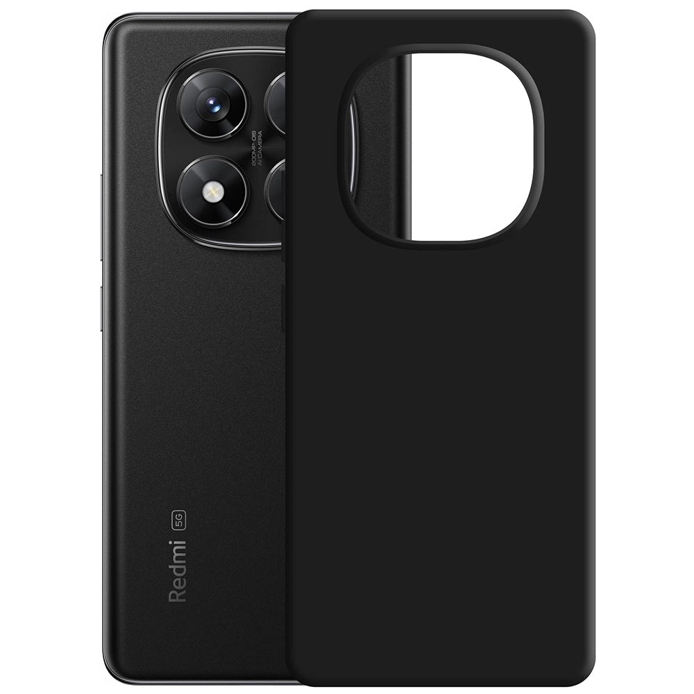 Deksel for Xiaomi Poco X7 / Redmi Note 14 Pro 5G, 3MK, Matt svart