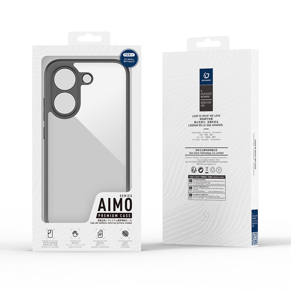 Deksel til Xiaomi Poco X8 Pro, DUX DUCIS, Aimo, Svart