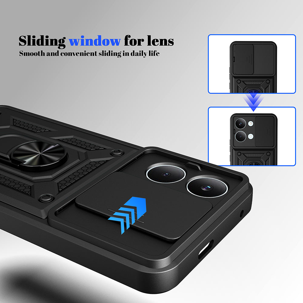 Deksel for Xiaomi Poco X8 Pro Max, Techsuit, CamShield, Blå