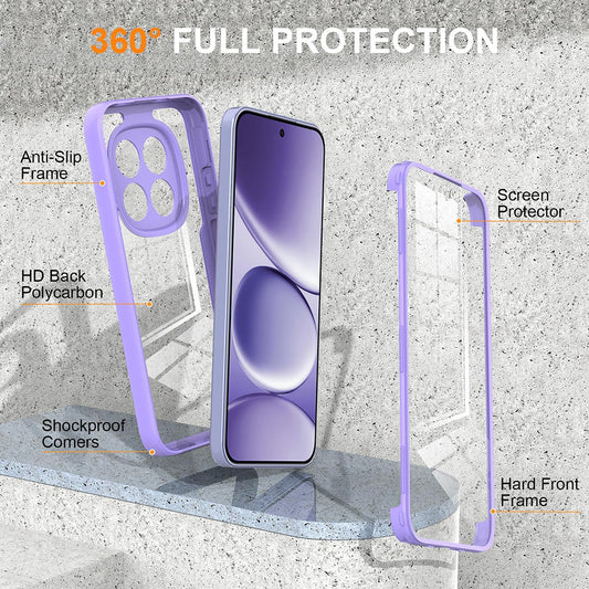 Deksel til Xiaomi Poco X8 Pro, Techsuit, ColorVerse 360, Lilla