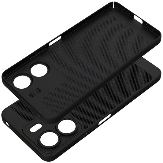 Etui til Xiaomi Poco C65 / Redmi 13C, OEM, Breezy, Svart