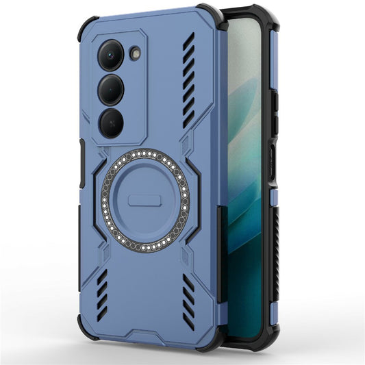 Deksel for Xiaomi Redmi 15 5G / 15 4G, Techsuit, ArmorMag, Blå