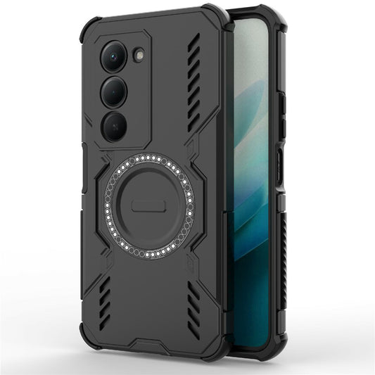 Deksel for Xiaomi Redmi 15 5G / 15 4G, Techsuit, ArmorMag, Svart