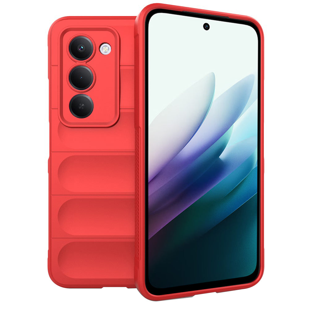 Deksel for Xiaomi Redmi 15 5G / 15 4G, Techsuit, Magic Shield, Rød