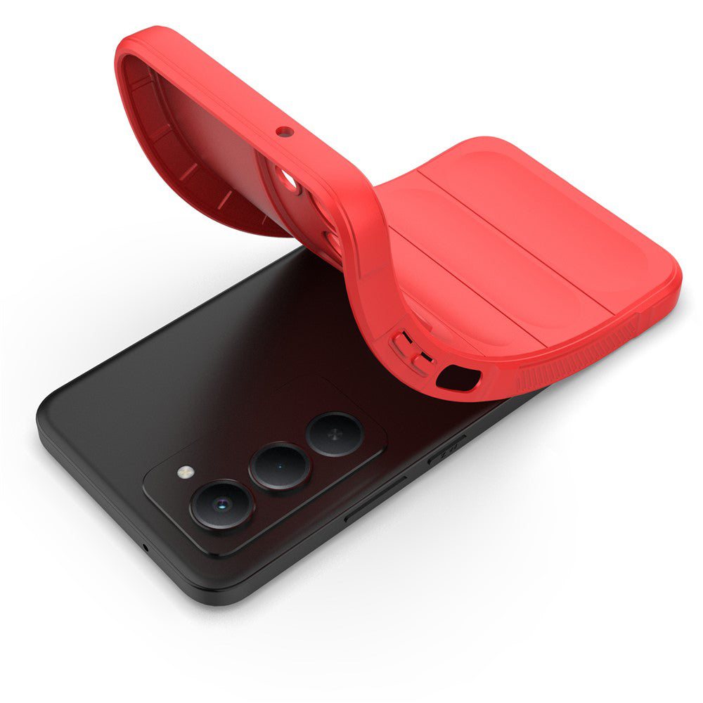 Deksel for Xiaomi Redmi 15 5G / 15 4G, Techsuit, Magic Shield, Rød