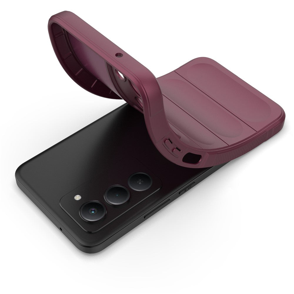 Deksel til Xiaomi Redmi 15 5G / 15 4G, Techsuit, Magic Shield, Burgunder