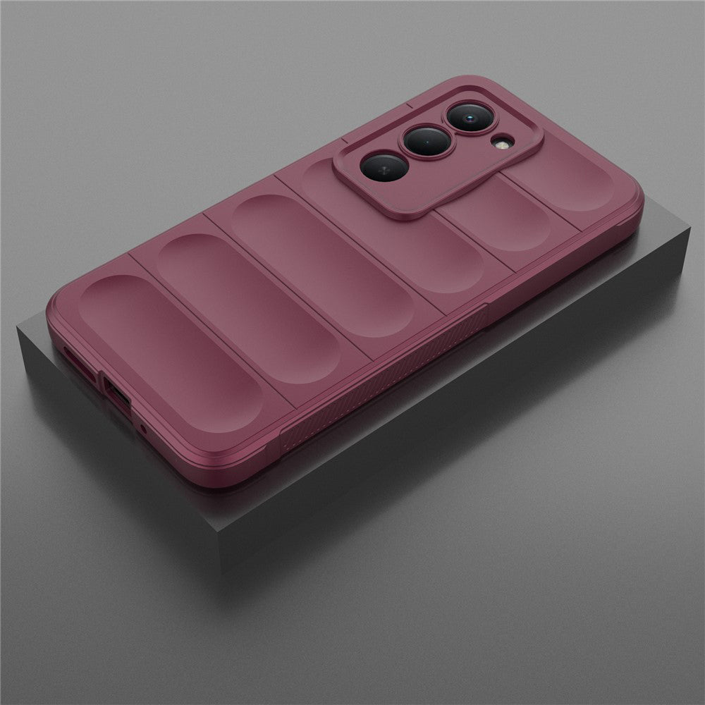 Deksel til Xiaomi Redmi 15 5G / 15 4G, Techsuit, Magic Shield, Burgunder