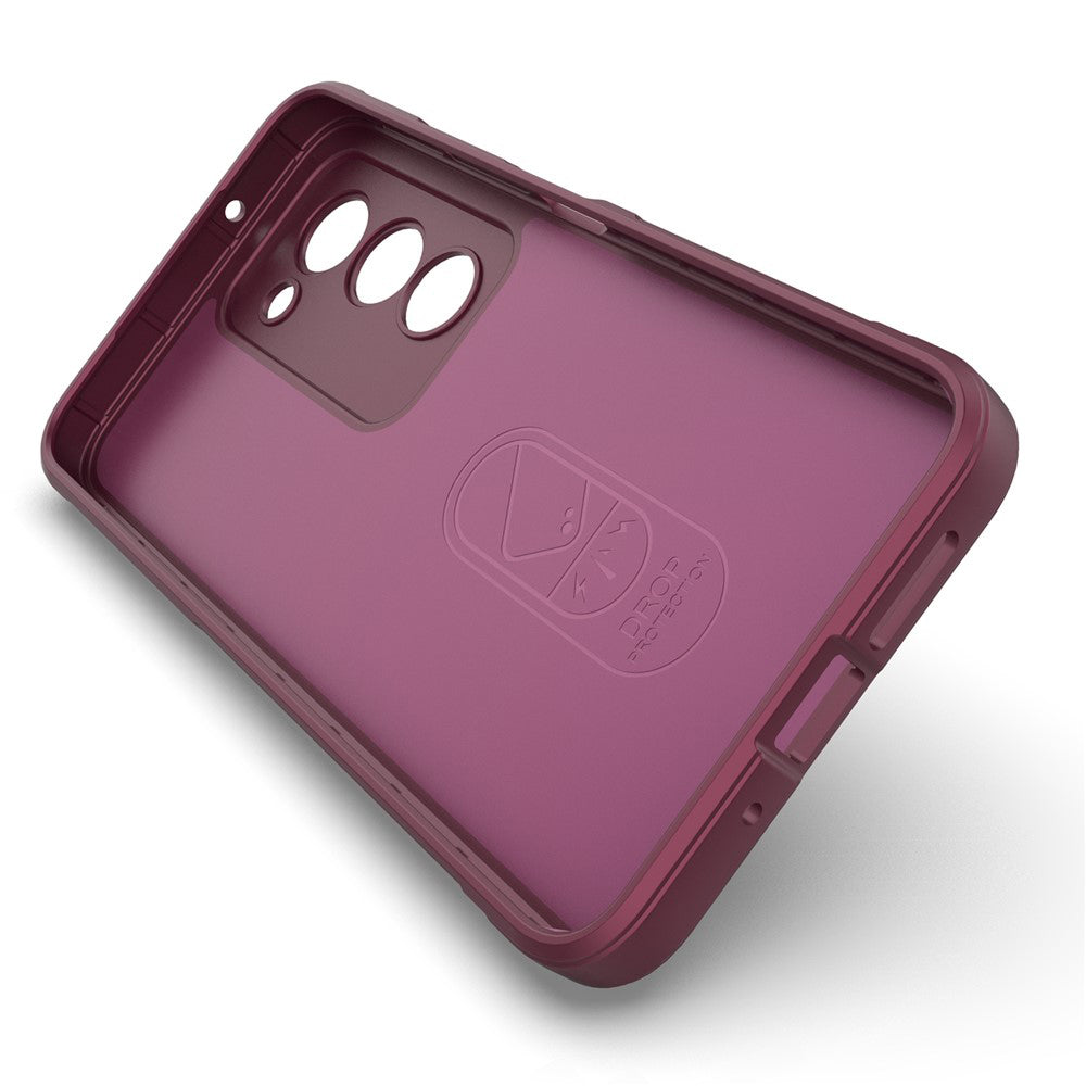 Deksel til Xiaomi Redmi 15 5G / 15 4G, Techsuit, Magic Shield, Burgunder
