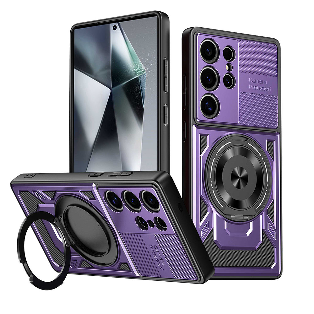 Deksel for Xiaomi Redmi 15C 5G / 15C 4G, Techsuit, RuggedCam, Lilla