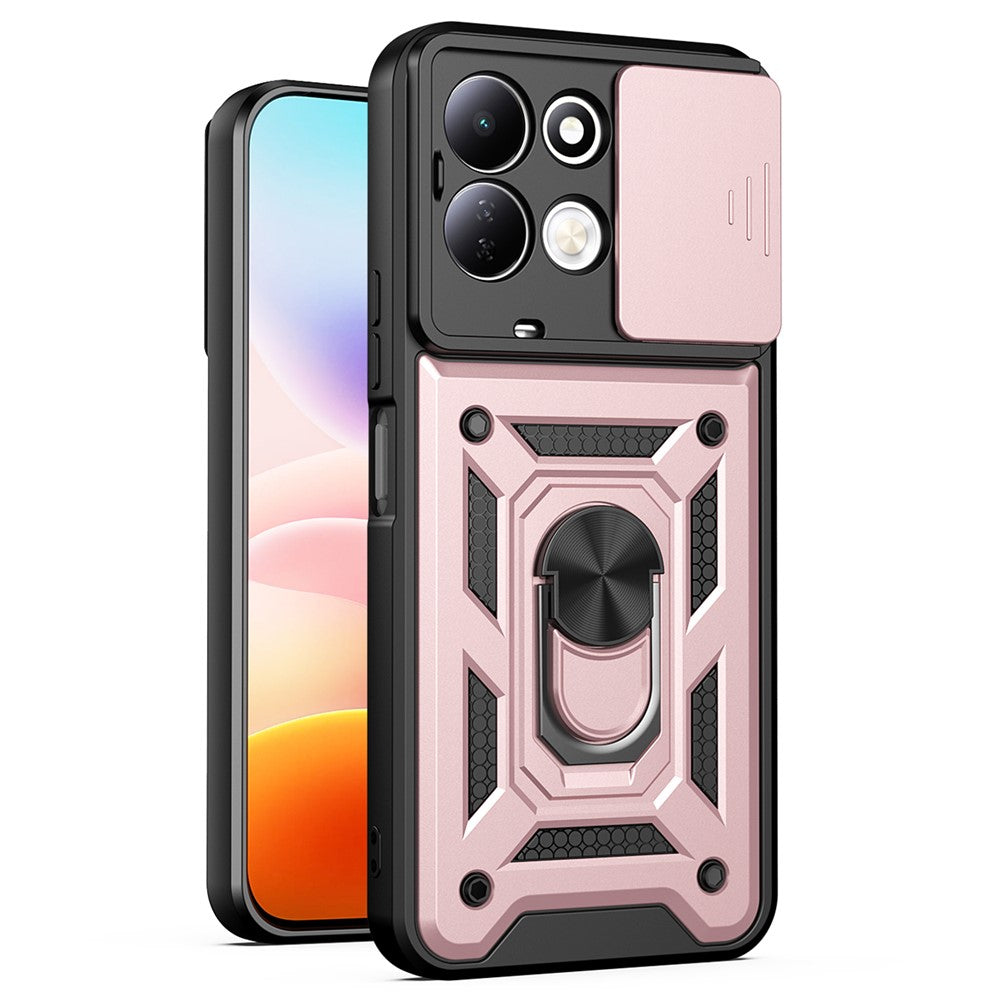 Deksel til Xiaomi Redmi 17 5G / 17 4G, Techsuit, CamShield, Rosa Gull