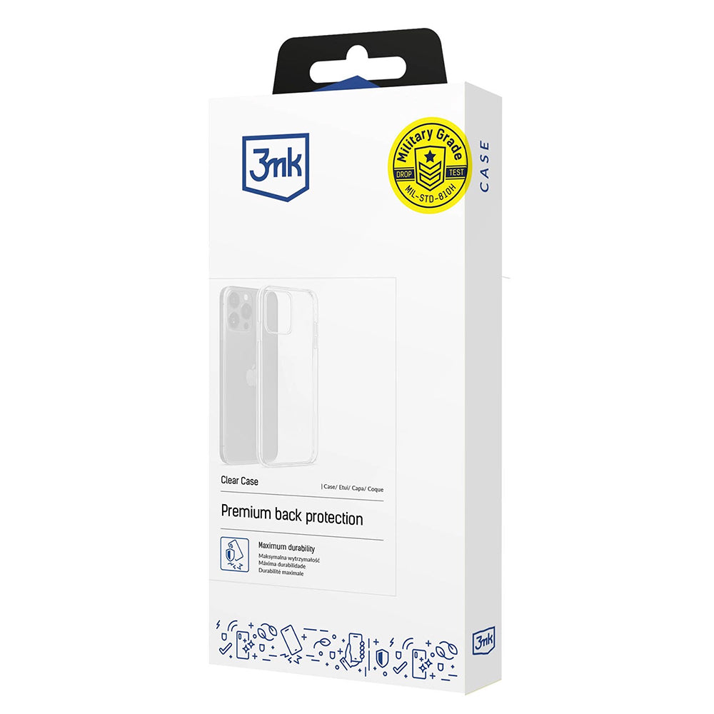 Deksel for Xiaomi Redmi 17C 5G, 3MK, Klar, Transparent