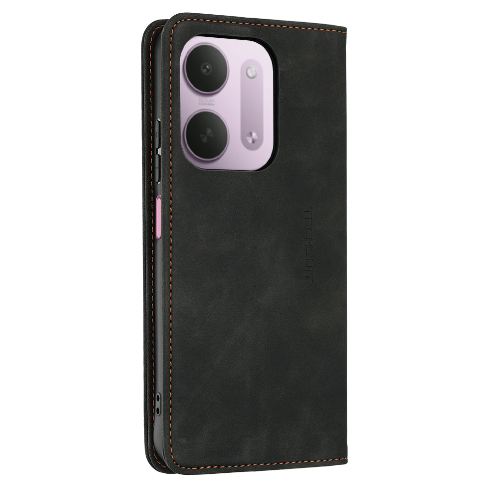 Deksel for Xiaomi Redmi 17C 5G, Techsuit, Confy, Svart