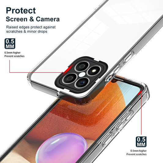 Etui til Xiaomi Poco C65 / Redmi 13C, OEM, Enviro Hybrid, Svart