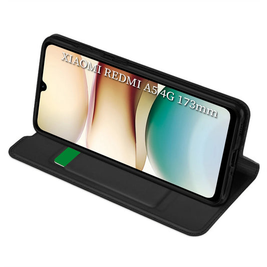 Deksel for Xiaomi Redmi A5 4G (Standard), Techsuit, Magskin Book, Svart