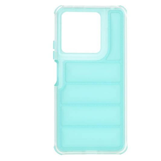 Deksel til Xiaomi Redmi Note 13 5G, Techsuit, Wave Shield, Turkis