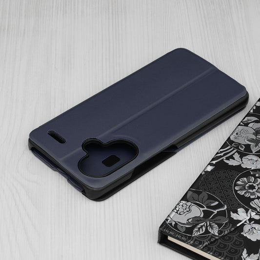 Deksel for Xiaomi Redmi Note 13 Pro+, Techsuit, eFold, Mørk Blå