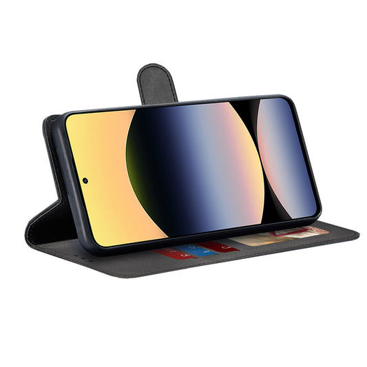 Deksel for Xiaomi Redmi Note 14 4G (Regional), Techsuit, Diary Book, Svart