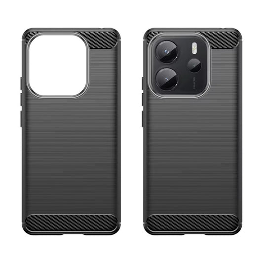 Deksel til Xiaomi Redmi Note 14S, Techsuit, Karbon, Svart