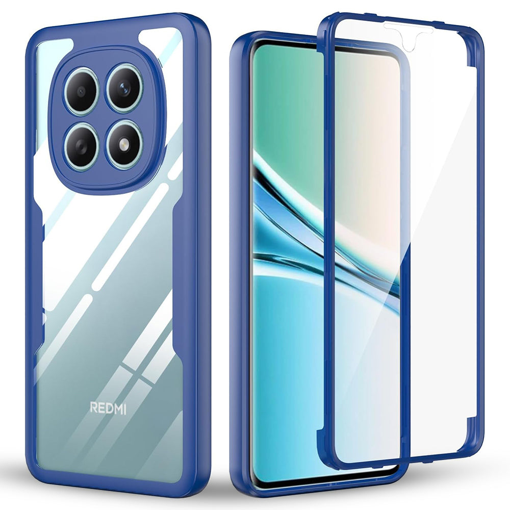 Deksel for Xiaomi Redmi Note 15 4G, Techsuit, ColorVerse 360, Blå