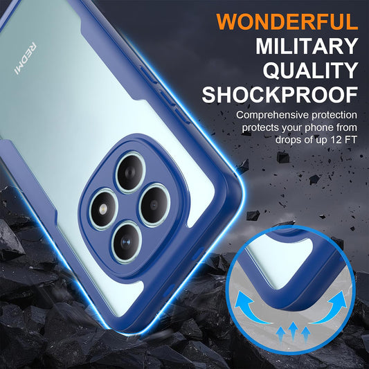 Deksel for Xiaomi Redmi Note 15 4G, Techsuit, ColorVerse 360, Blå