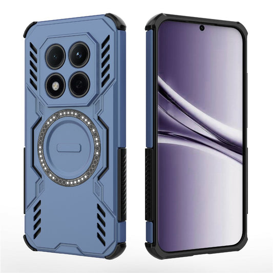 MagSafe-deksel for Xiaomi Redmi Note 15 Pro 4G, Techsuit, ArmorMag, Blå