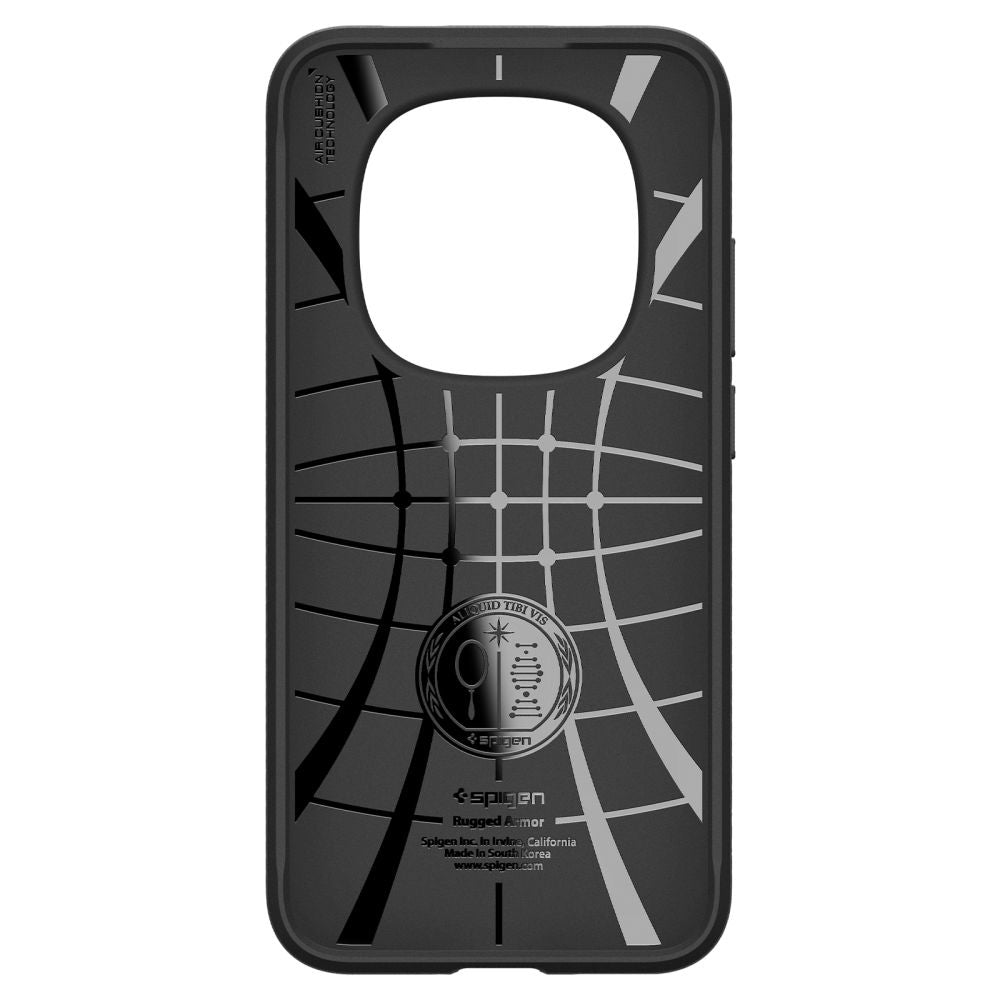 Deksel for Xiaomi Redmi Note 15 Pro 5G, Spigen, Rugged Armor, Matt Svart ACS10460