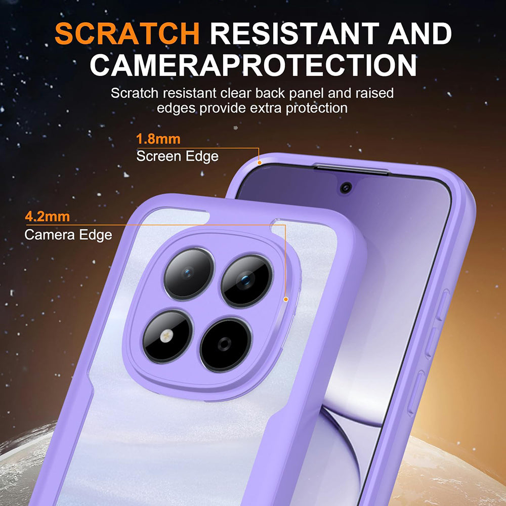 Deksel for Xiaomi Redmi Note 15 Pro 5G, Techsuit, ColorVerse 360, Rosa