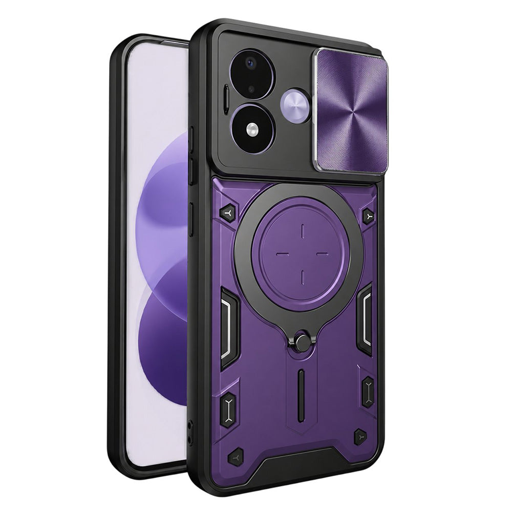 Deksel til Xiaomi Redmi Note 17 4G / Note 17 5G, Techsuit, CamGuard Pro, lilla
