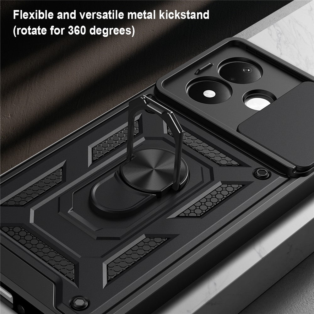 Deksel til Xiaomi Redmi Note 17 Pro, Techsuit, CamShield, grønn