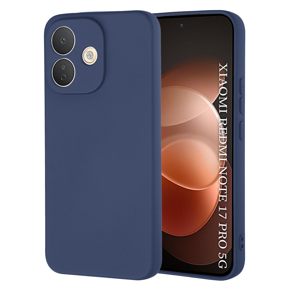 Deksel til Xiaomi Redmi Note 17 Pro, Techsuit, SoftFlex, Marineblå
