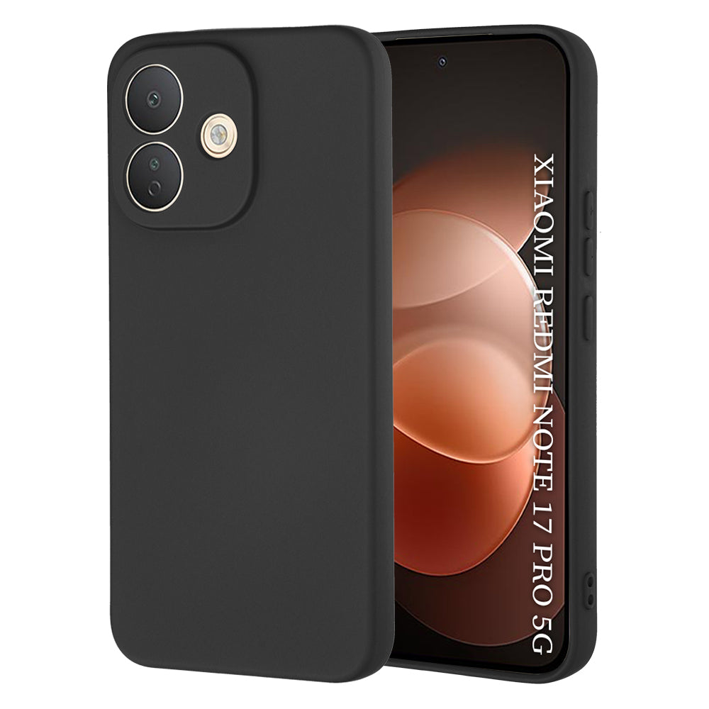 Deksel til Xiaomi Redmi Note 17 Pro, Techsuit, SoftFlex, Svart