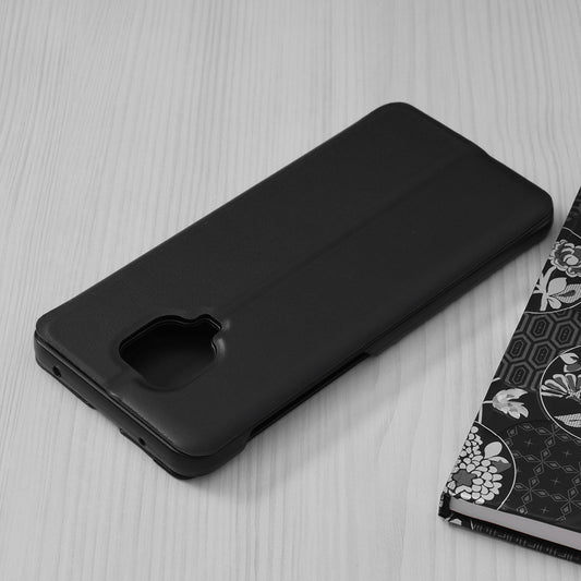 Deksel for Xiaomi Redmi Note 9S / Note 9 Pro / Note 9 Pro Max, Techsuit, eFold, Svart