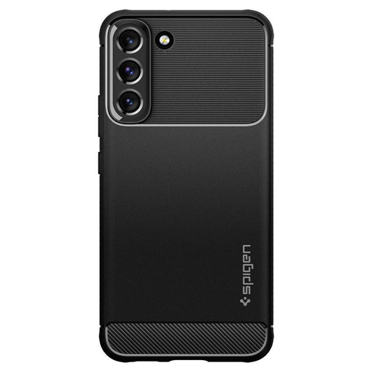 Case for Samsung Galaxy S22 5G S901, Spigen, Rugged Armour, svart ACS03986