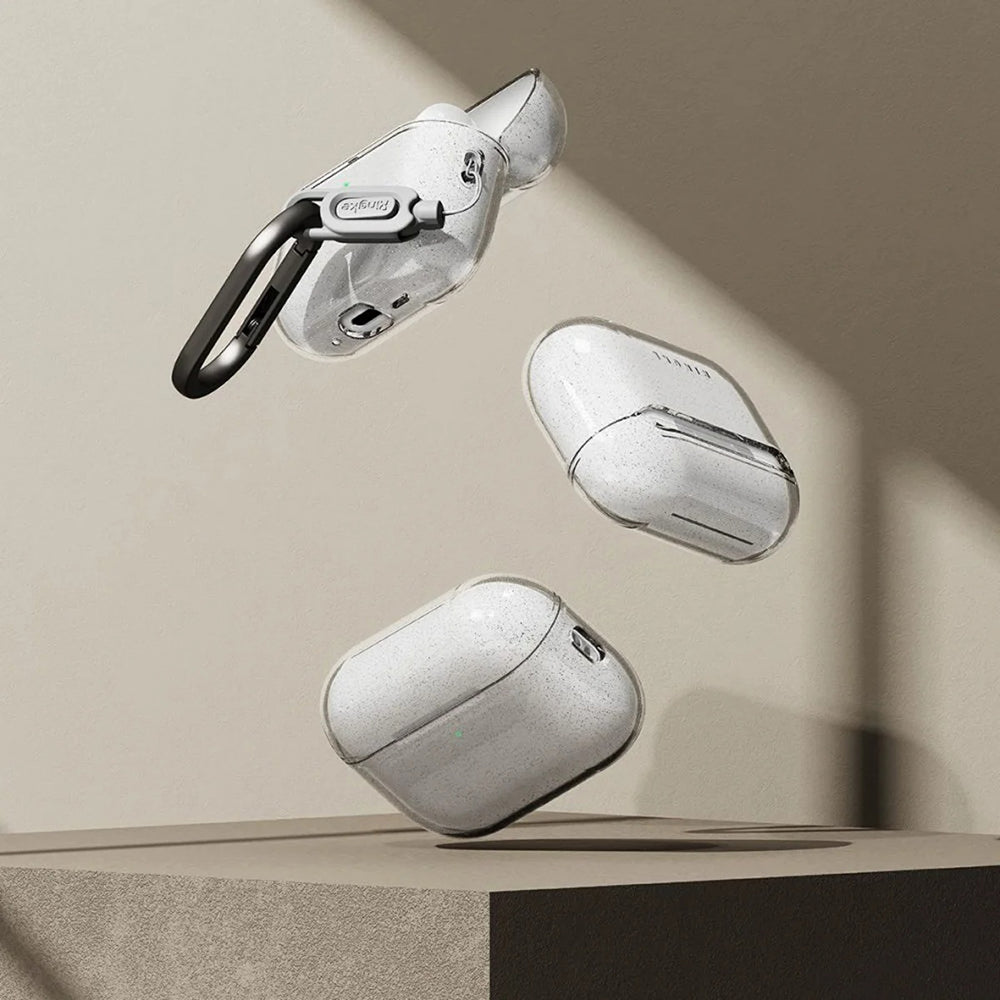 Ringke Air Glitter deksel for Apple AirPods Pro 3, Gjennomsiktig