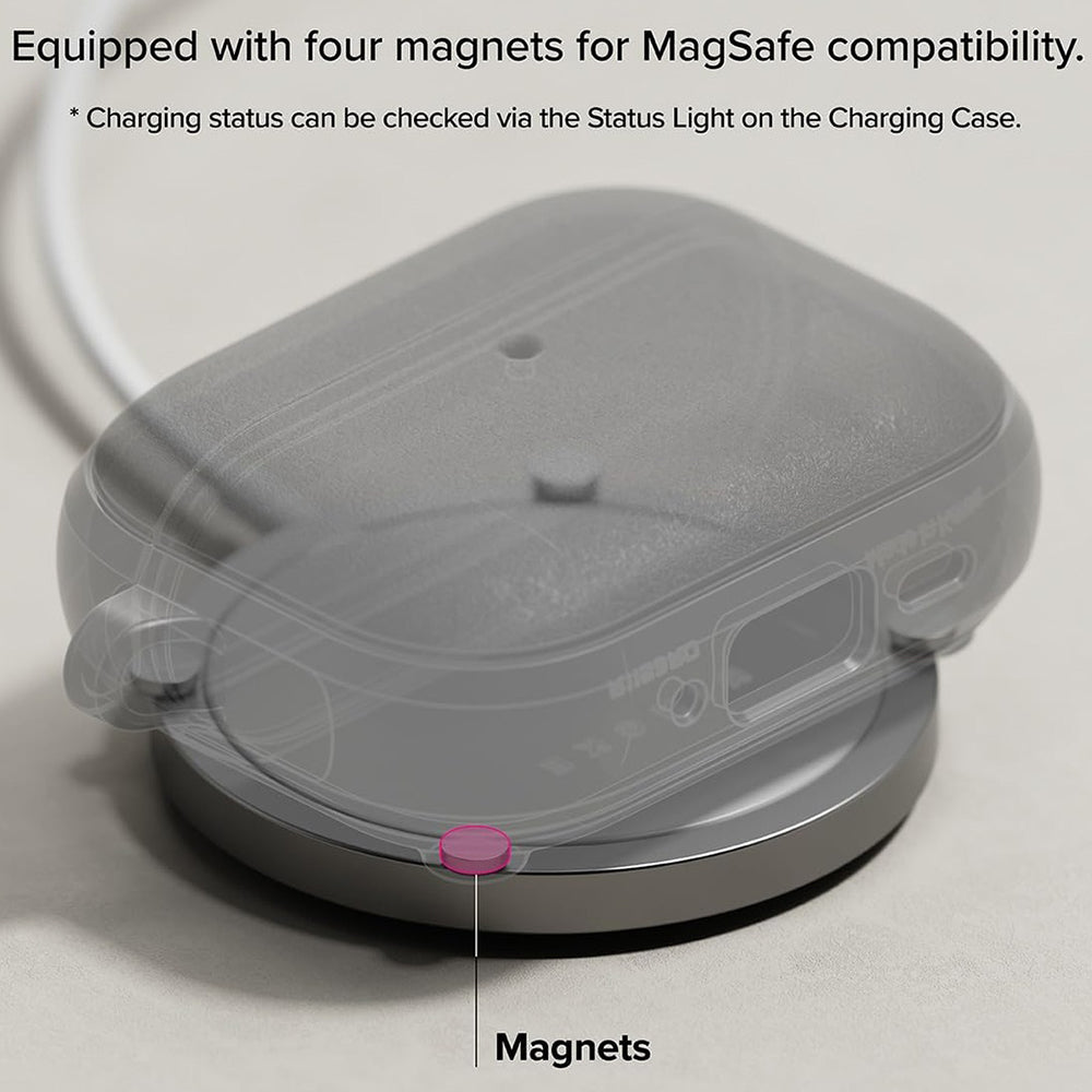 Ringke Onyx deksel for Apple AirPods 3, Grå