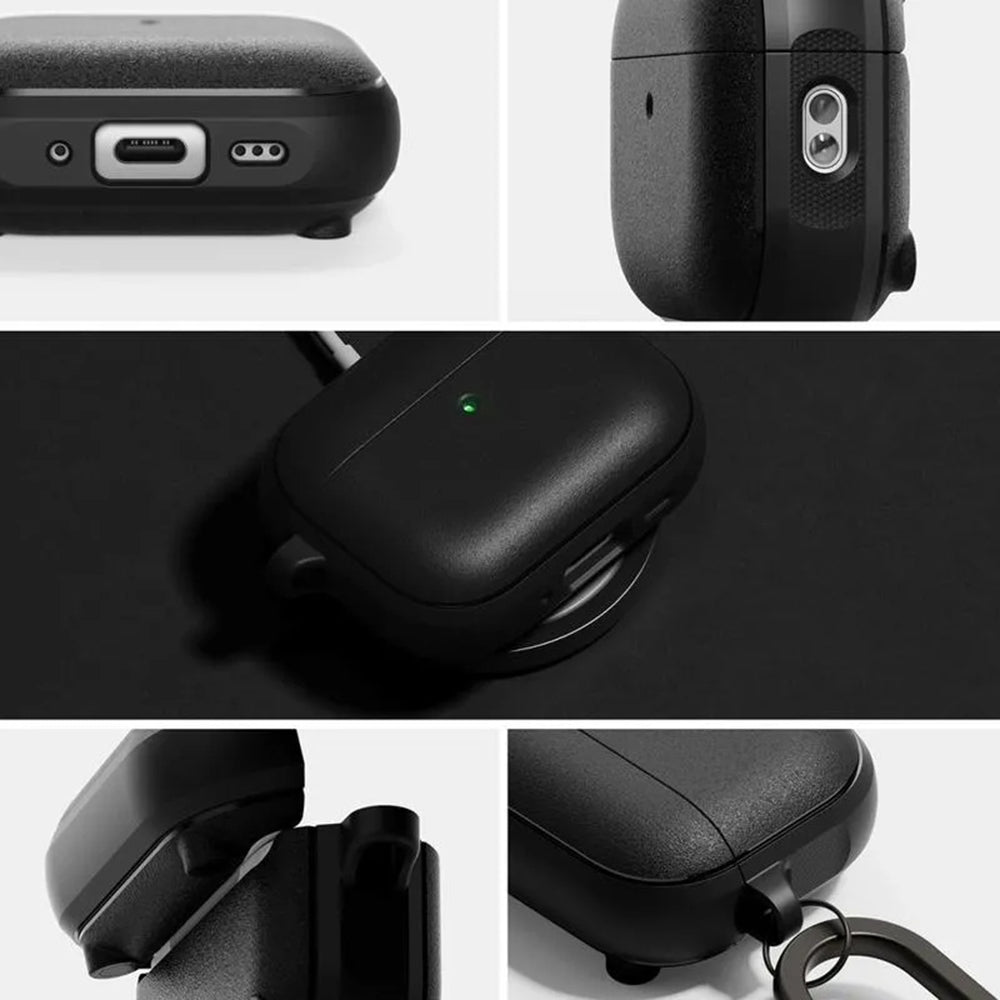 Ringke Onyx Magnetic deksel for Apple AirPods Pro 3, Svart