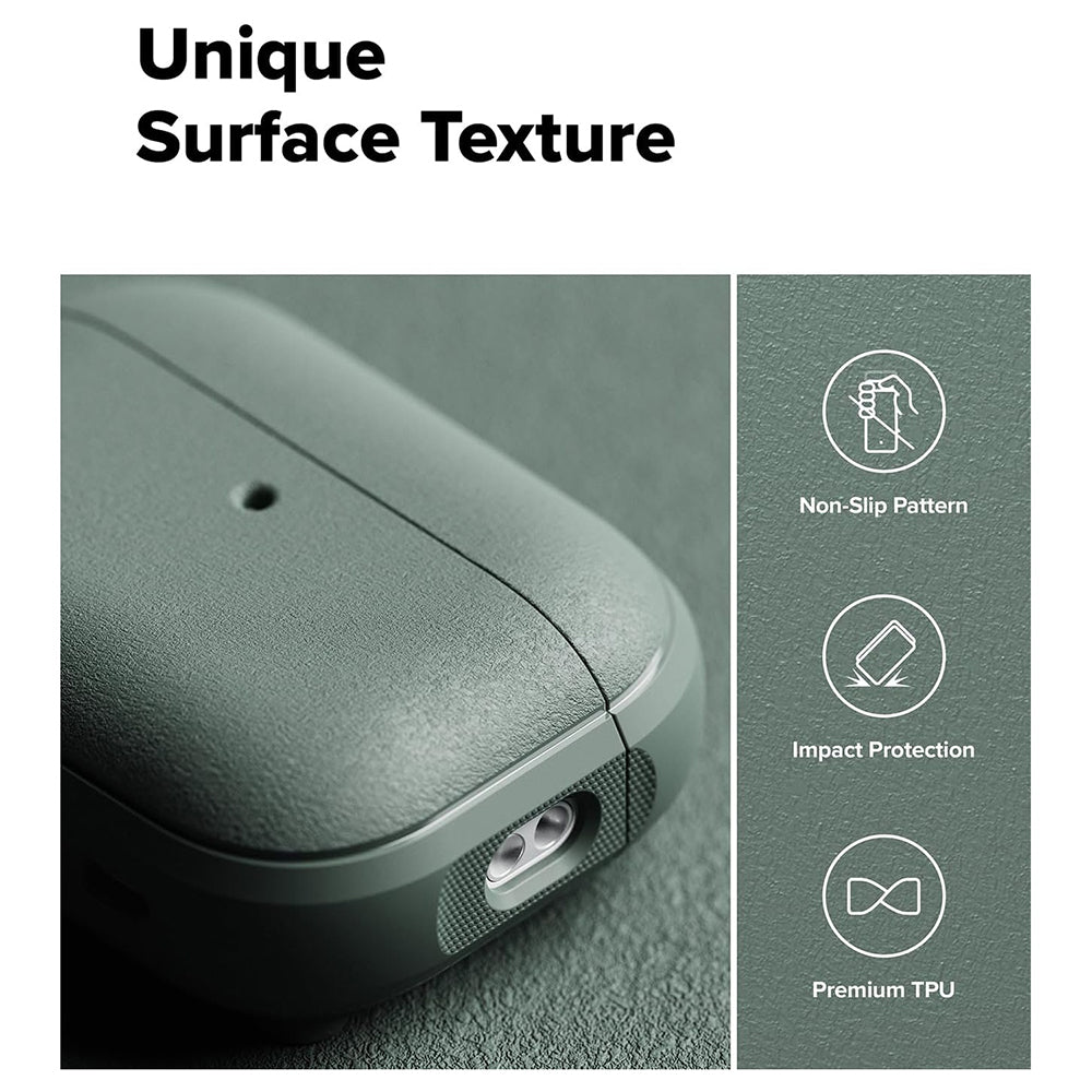 Ringke Onyx Magnetic-etui for Apple AirPods Pro 3, Grønn