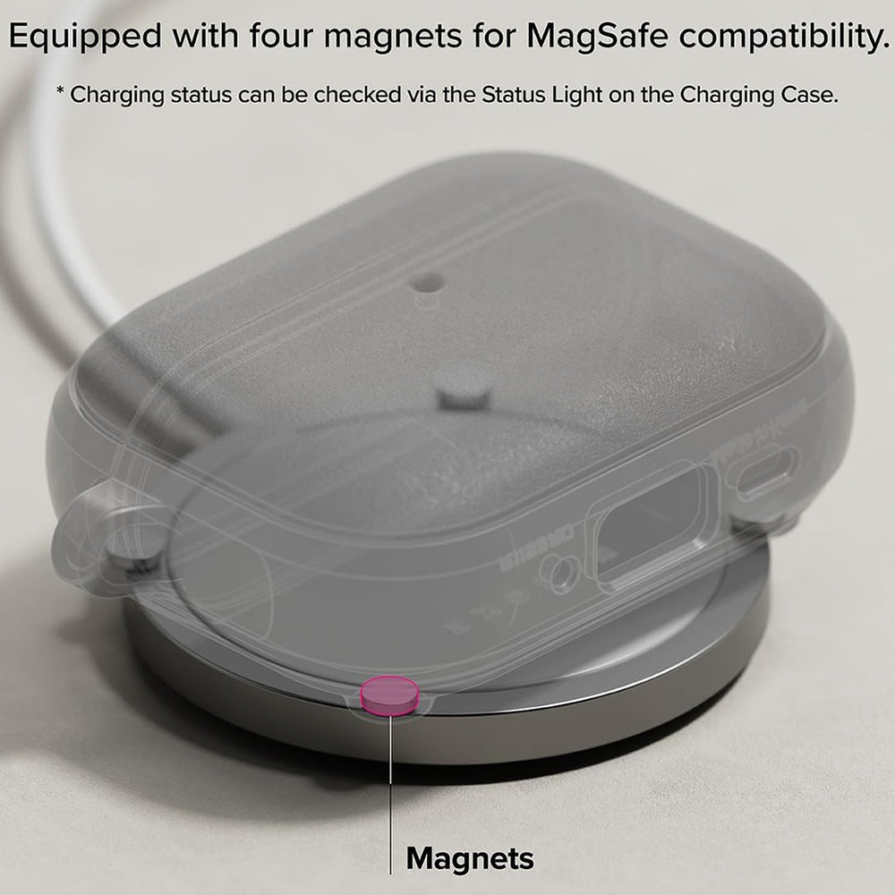Ringke Onyx Magnetic-etui for Apple AirPods Pro 3, Grønn