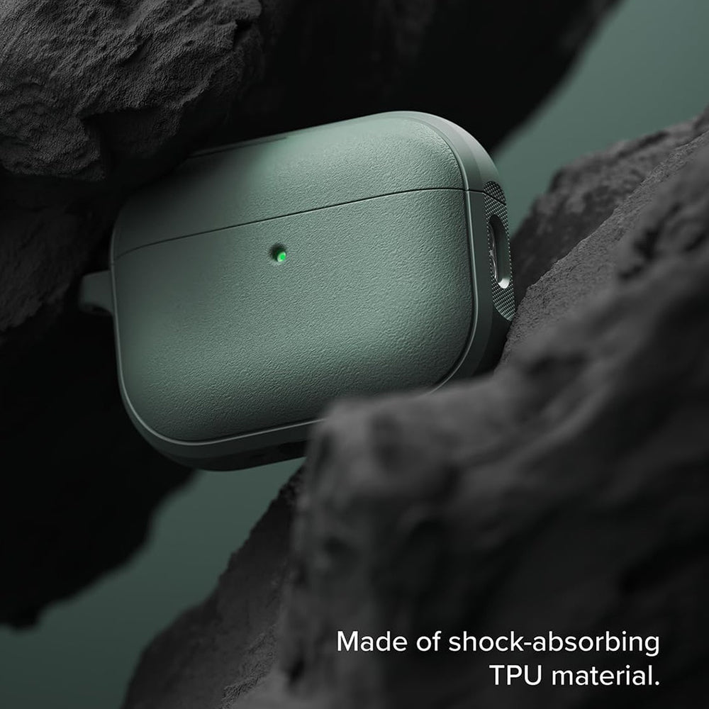 Ringke Onyx Magnetic-etui for Apple AirPods Pro 3, Grønn