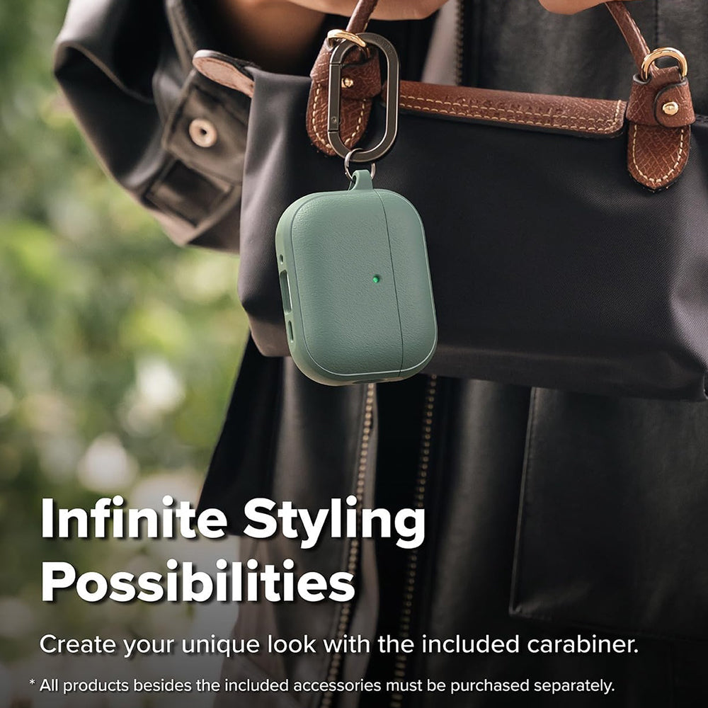 Ringke Onyx Magnetic-etui for Apple AirPods Pro 3, Grønn