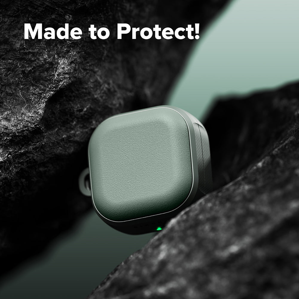 Ringke Onyx Magnetic etui for Samsung Galaxy Buds4 / Buds4 Pro, Grønn