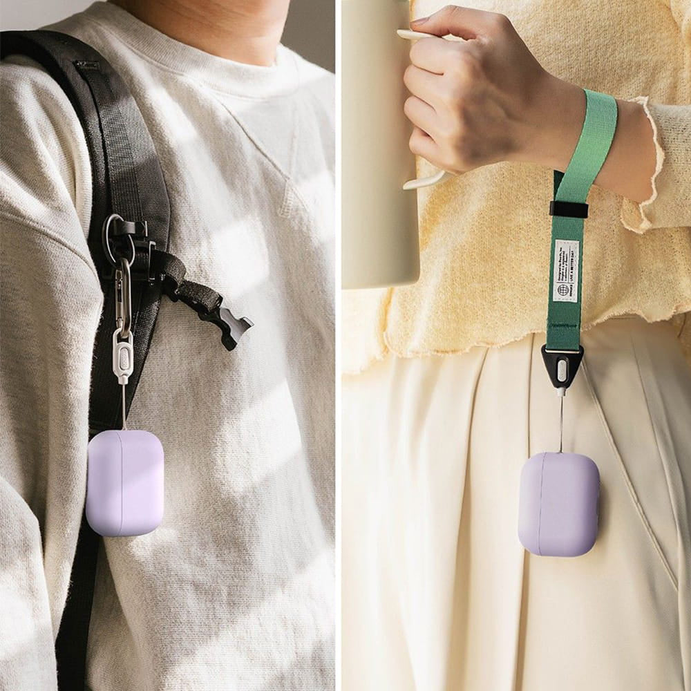 Ringke-deksel for Apple AirPods Pro 3, Lys Lilla