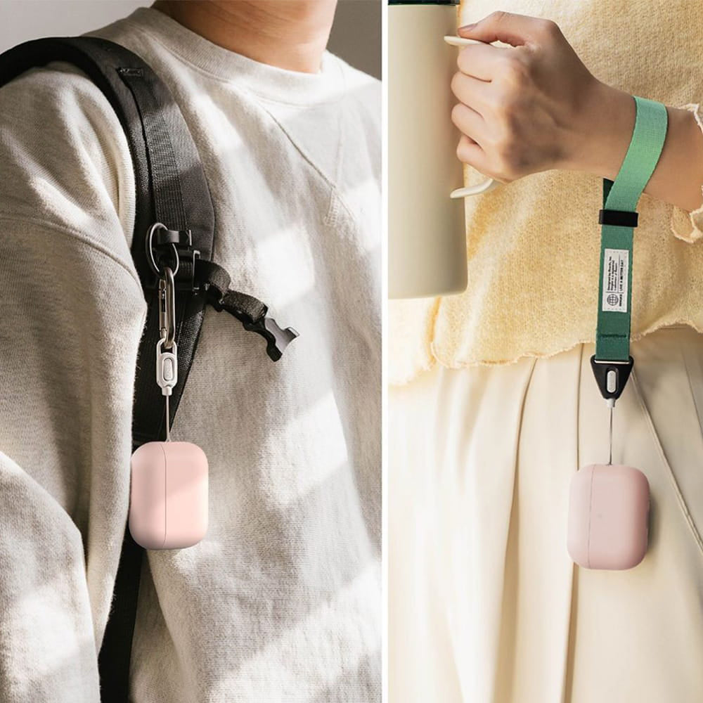 Ringke-deksel for Apple AirPods Pro 3, Rosa