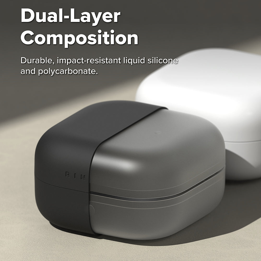 Ringke-etui for Samsung Galaxy Buds4 / Buds4 Pro, Svart