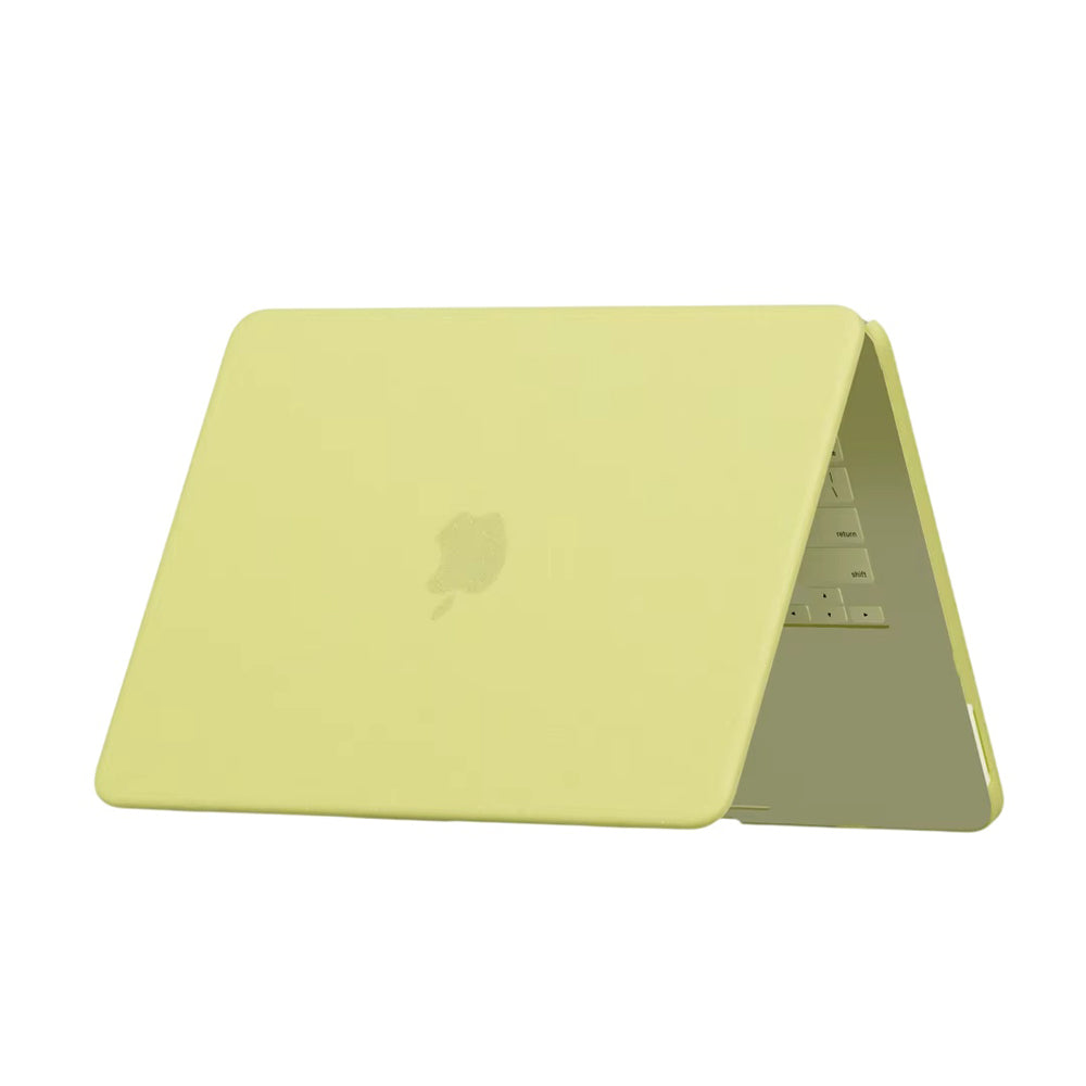 Spigen Airskin-etui for Apple MacBook Neo 13 tommer, Satinert Gul ACS11544